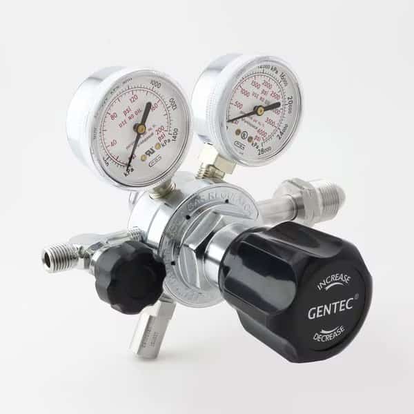 HP Regulator, CGA-510, Inlet  0 to 15 PSI, Needle Valve, Relief Valve, Use with: Acetylene
