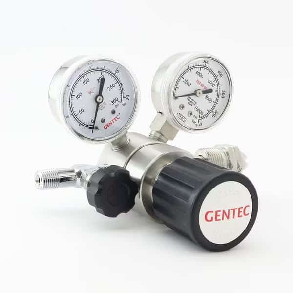HP High Pressure SS Low Flow Regulator, 1/4 NPTF 0 to 3000 PSI, Needle Valve, Use with: Gas
