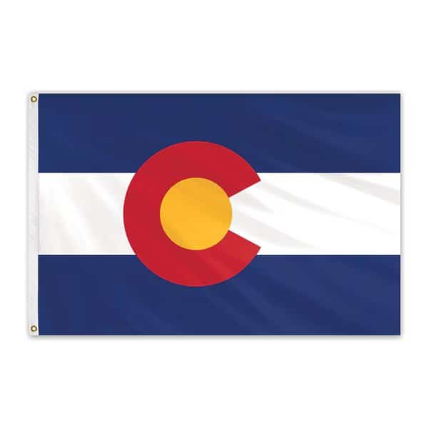 Colorado Outdoor Nylon Flag 5'x8'