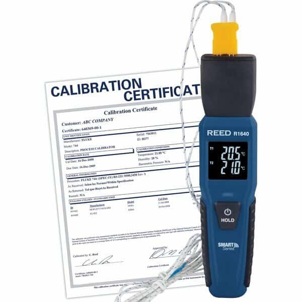 REED Thermocouple Thermometer, Bluetooth Smart Series, includes ISO Certificate