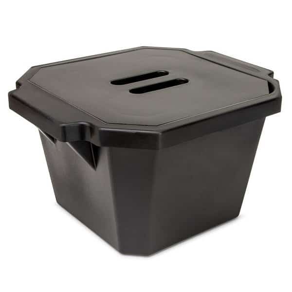 Ice Bucket With Cover, 4.5 Liter, Black