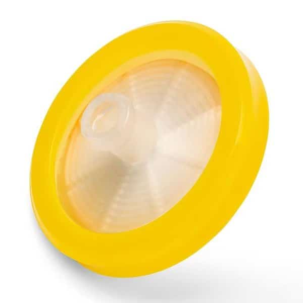 Syringe Filter, Nylon Membrane, 0.45μm Porosity, 30mm Diameter, PP Housing, STERILE