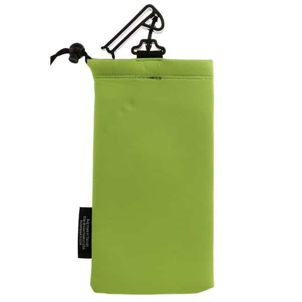 Soft Pouch Tote, Lime Green, with Utility Guard End