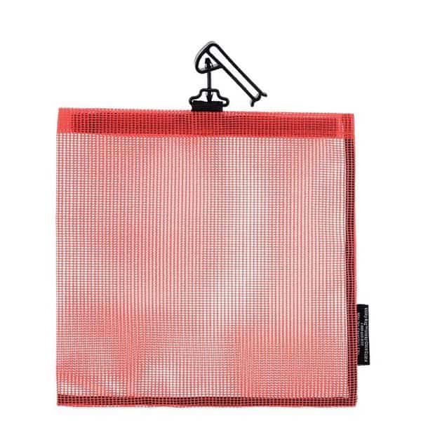 Open Mesh Bag, 10x10, Orange, Utility Guard End