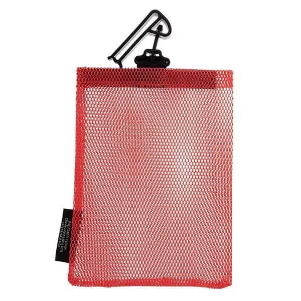 Open Mesh Bag, 5x8, Orange, Utility Guard End