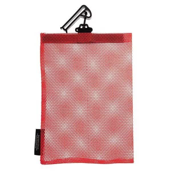 Open Mesh Bag, 7x10, Orange, Utility Guard End
