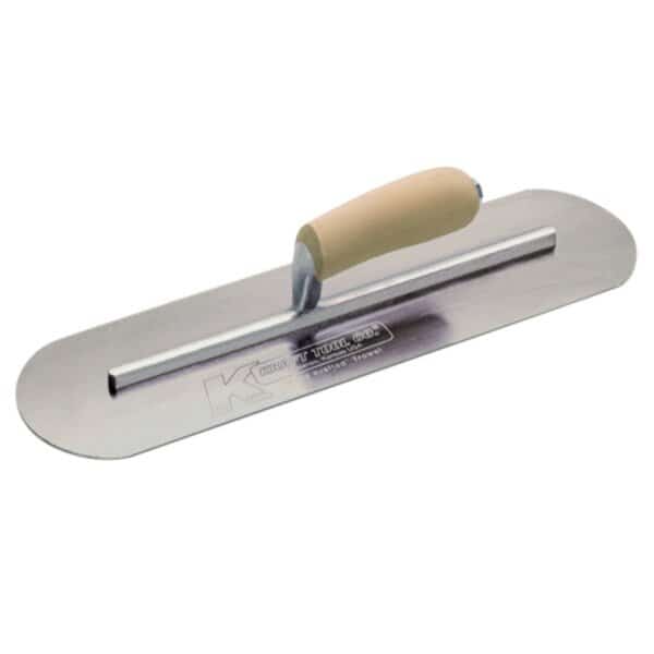Carbon Steel Pool Trowel,14"x4", Mfr#: CF446, KRAFT TOOL