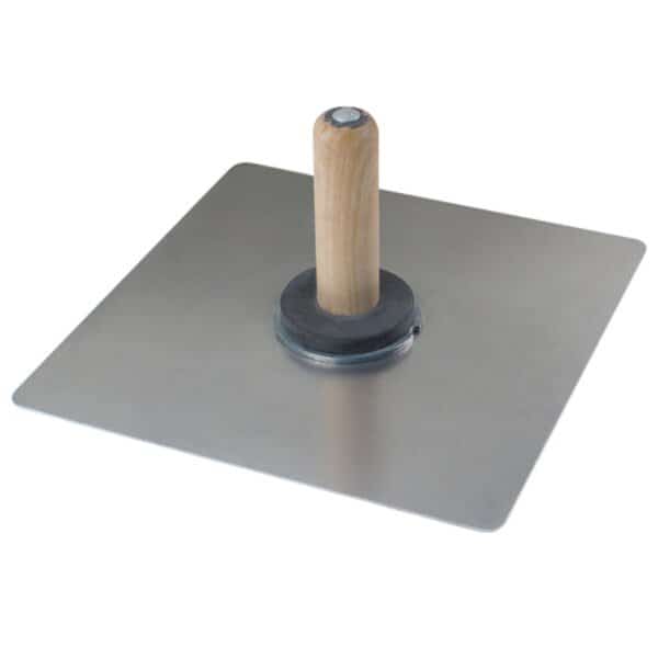 Magnesium Hawk w/Wood Handle, 8" x 8