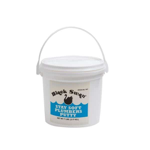 Stay Soft Plumbers Putty - 7 lb., BLACK SWAN, Mfr# 01047