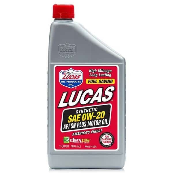 Synthetic Sae 0W-20 Motor Oil, 1x1/55 gal