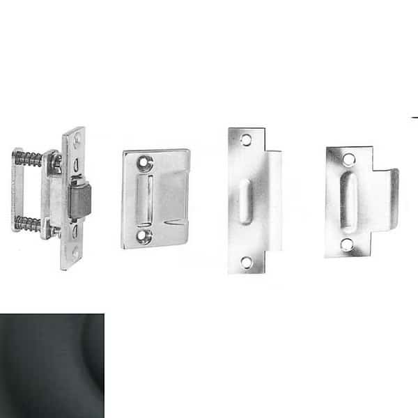 Estate Satin Black Door Catches