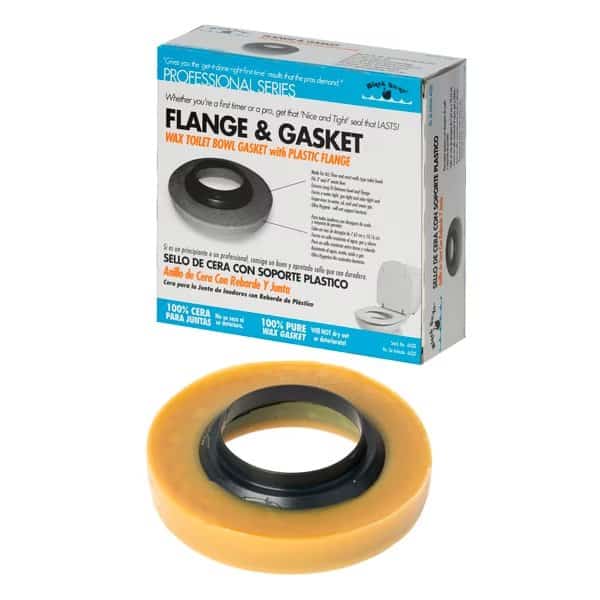 Flange & Gasket W/ Brass Plated Bolts