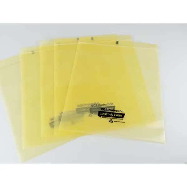 Zerust Poly 10" x 12" Yellow VCI,PK1000, Mfr#: 050-F-00021, ZERUST