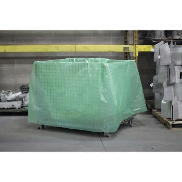Zerust Poly 34" x 33" x 66" Green ,PK85, Mfr#: 075-M-00002, ZERUST