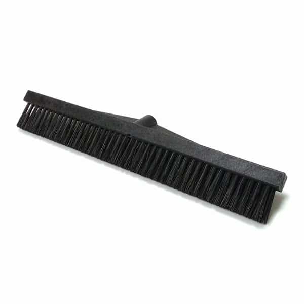 Hard Carpet Nap Brush, 18 in, Black, 18 in L Brush, Black, Plastic