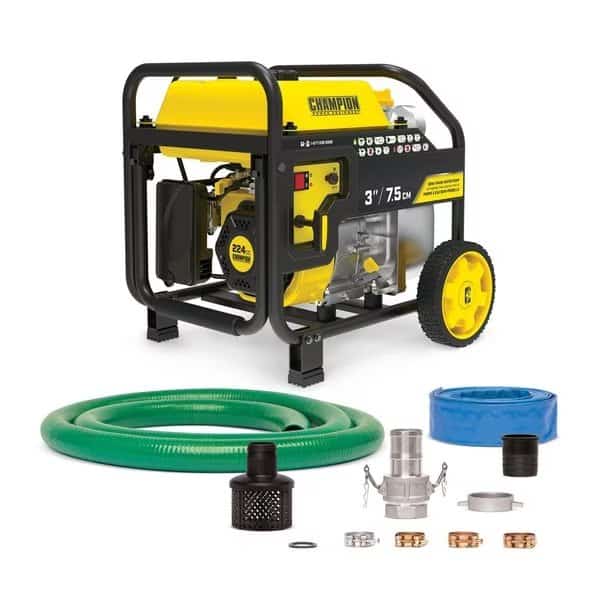 Semi-Trash Water Pump 3", Engine Dri