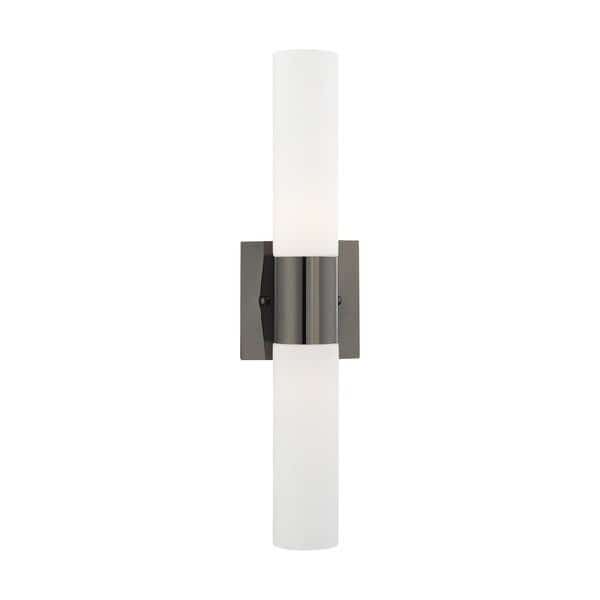 Aero 2 Light Black Chrome ADA Bath Vanit, Mfr#: 10102-46, LIVEX LIGHTING