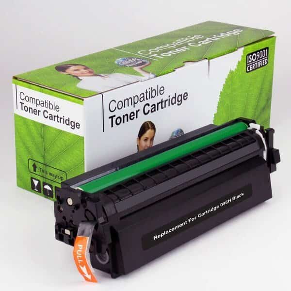 Refurbished Compatible Toner For Canon 046H, Black, 6.3K VL, ROYAL TONER, Mfr# 046HBK