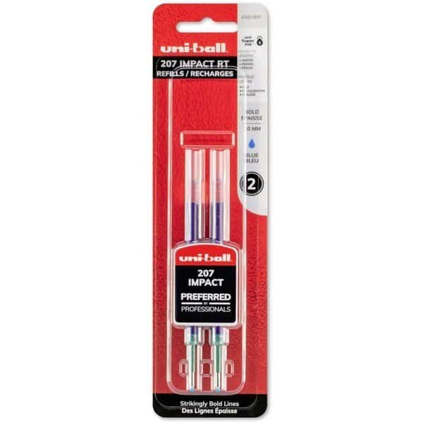 Refill, Gel, Impact/Rt, Be, PK2, S.P. RICHARDS CO, Mfr# UBC65874PP