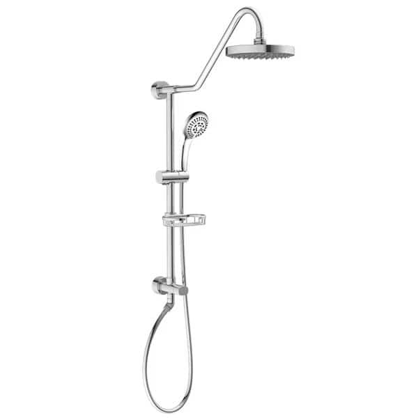 Shower System, Chrome, Wall