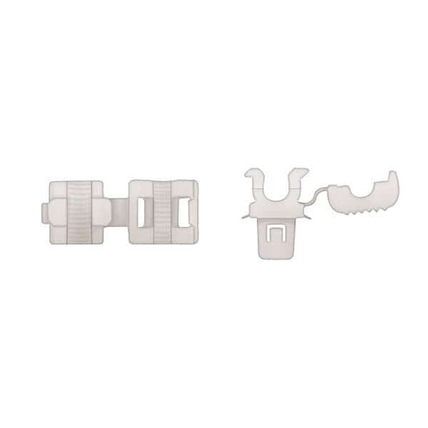 Ntrl Nyln Door Rod Clips 5mm Rod Size 8m, Mfr#: 10120PK, DISCO