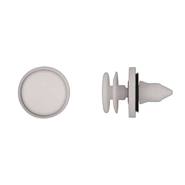 Wht Nyln Door Panel Ret 9mm Hole Size Pi, Mfr#: 10135PK, DISCO