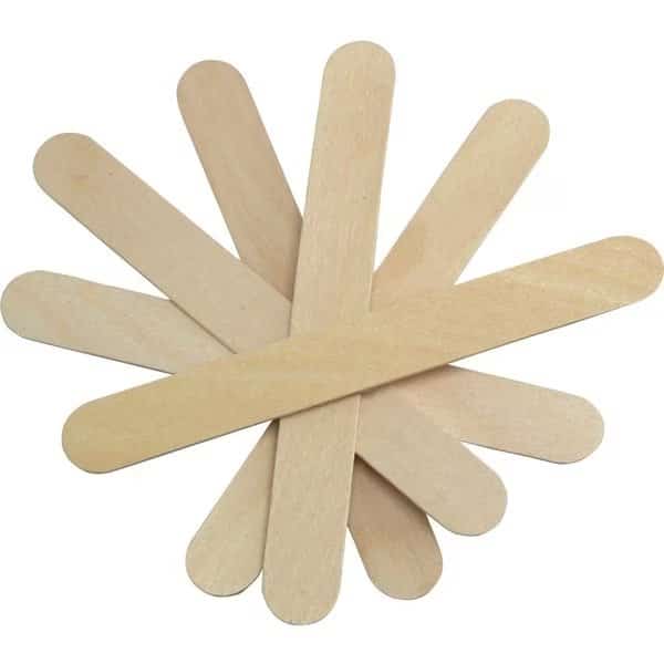 Tongue Blades, 5.5"L, Wood, PK500