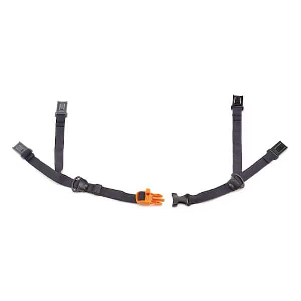 H1 Flame Resistant Chinstrap, For Use With MSA Hard Hats Black