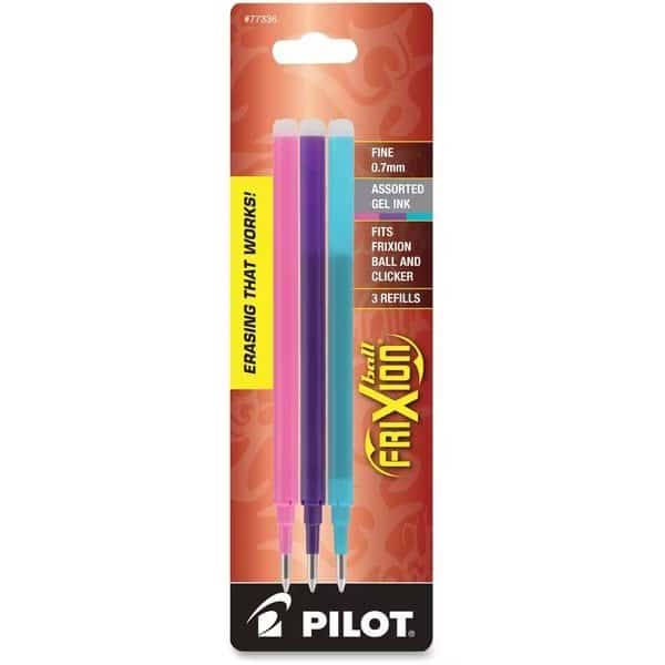 Refill,Frixion,Ast,PK3, Mfr#: 77336, S.P. RICHARDS COMPANY