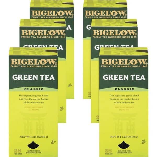 Tea, Green, Flavor, Single, PK168