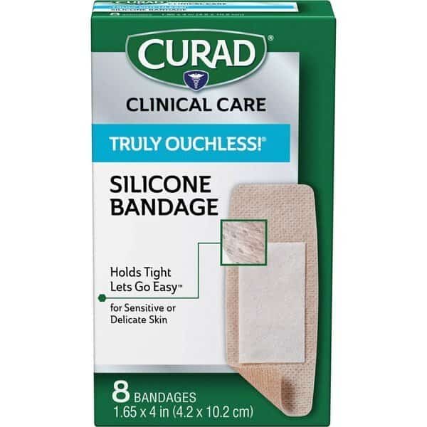 Fabric Bandages, XL, Tan, PK8