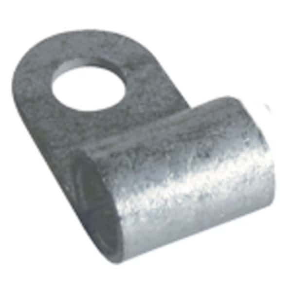 Butt Seam Flag Connector, 2 ga, 5/16", PK10