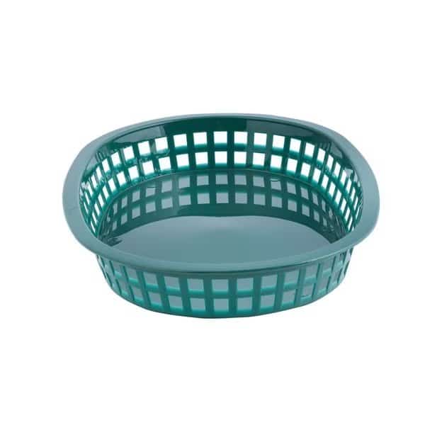 Chicago Platter Basket, Forest Grn, PK12