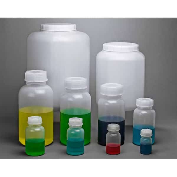 Bel-Art Wide-Mouth 5000ml Polyethylene Bottle Heavy Duty Closure