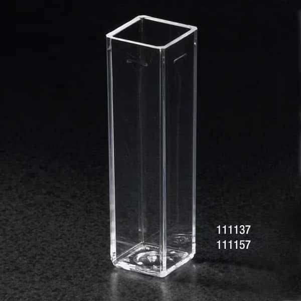 Cuvette, 4.5mL(10mm), Ps, PK500