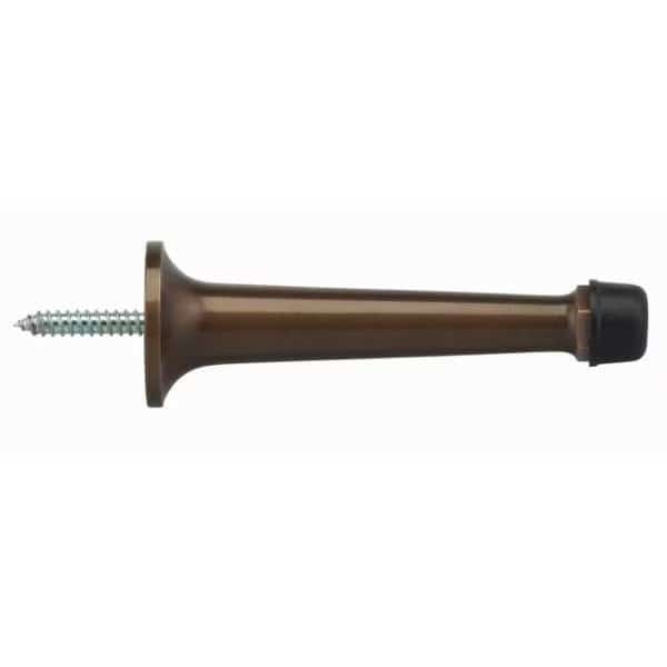 Solid Wall Door Stop,Shaded Bronze,3-3/4, Mfr#: 1148-SB, OMNIA