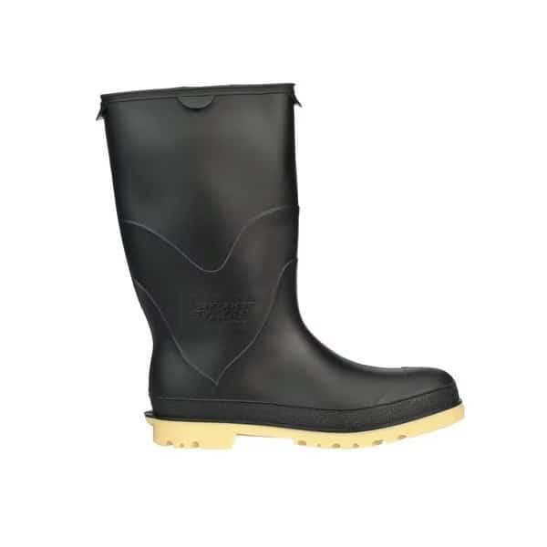 Kids Rain Boots, PVC, Polypropylene, Black, 3