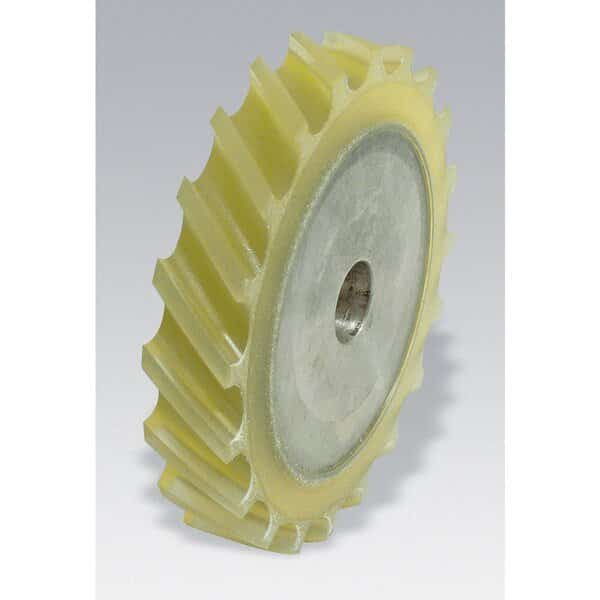 Contact Wheel,Scp Face,90 Duro Urethane, Mfr#: 11889, DYNABRADE
