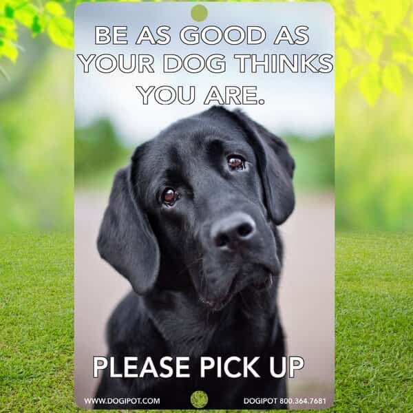 Reflective Dog Park Pet Sign, 11.5" x 18", 1204-BLR