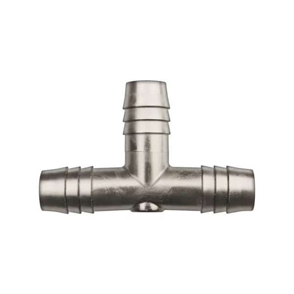Blk Nyln Hose Tee Connector 1/2"X1/2"X1/2" Hose ID PK10