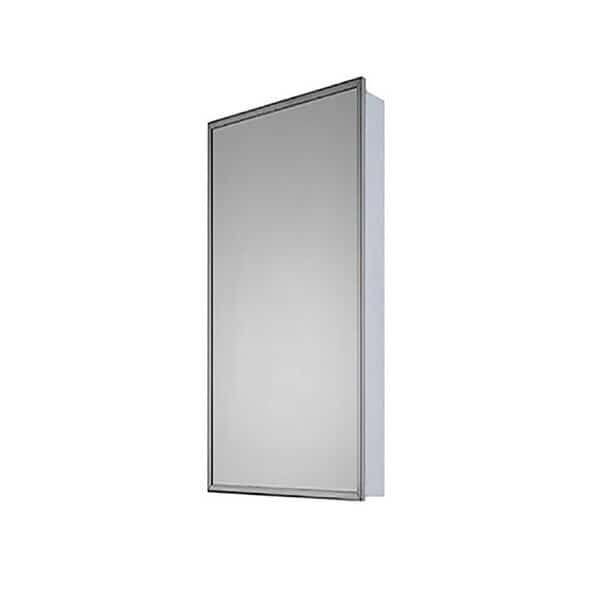 16" x 36" Euroline Surface Mounted SS Framed Medicine Cabinet