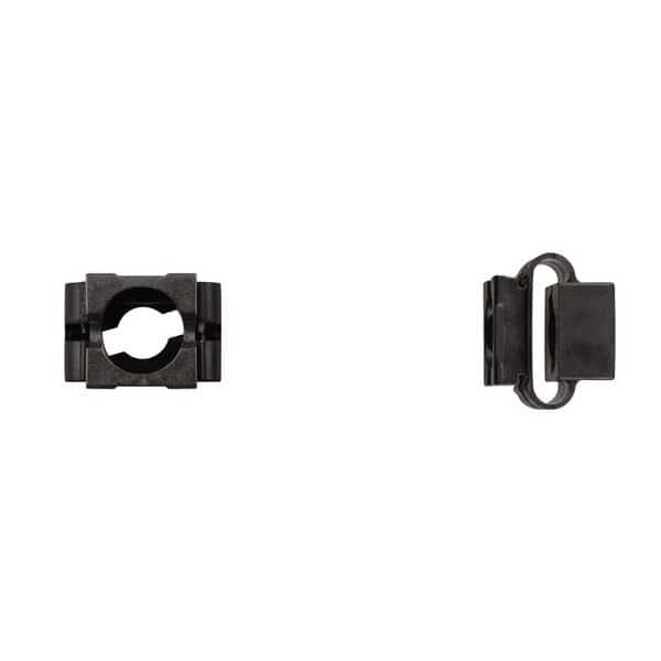 Blk Skid Shield Grommets 6mm Stud Size 20mm OA W PK10