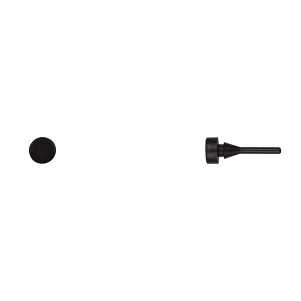 Blk Rubber Bumpers 9/64" Hole 3/4" Stem, Mfr#: 13261PK, DISCO