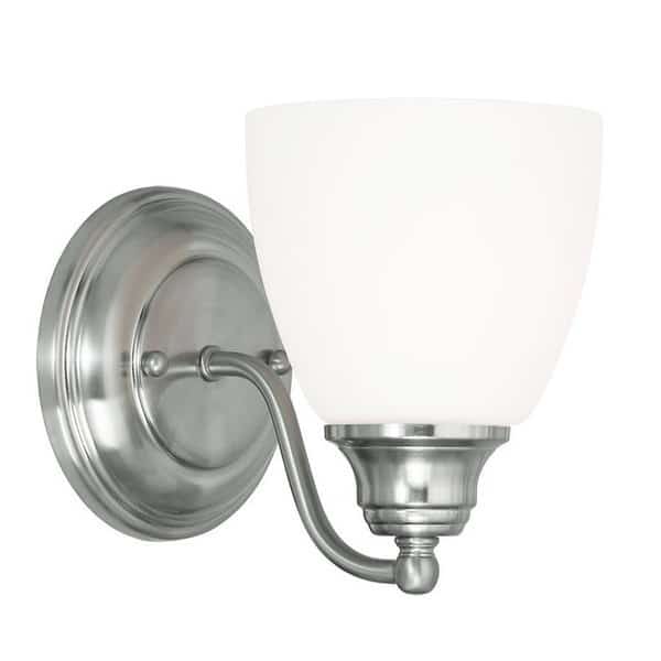 Somerville 1 Light Brushed Nickel Wall Sconce