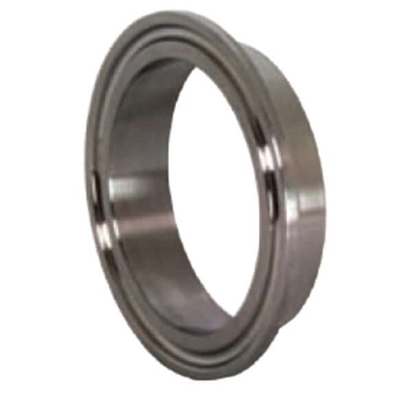 Short Weld Clamp Ferrule-316L, 3/4