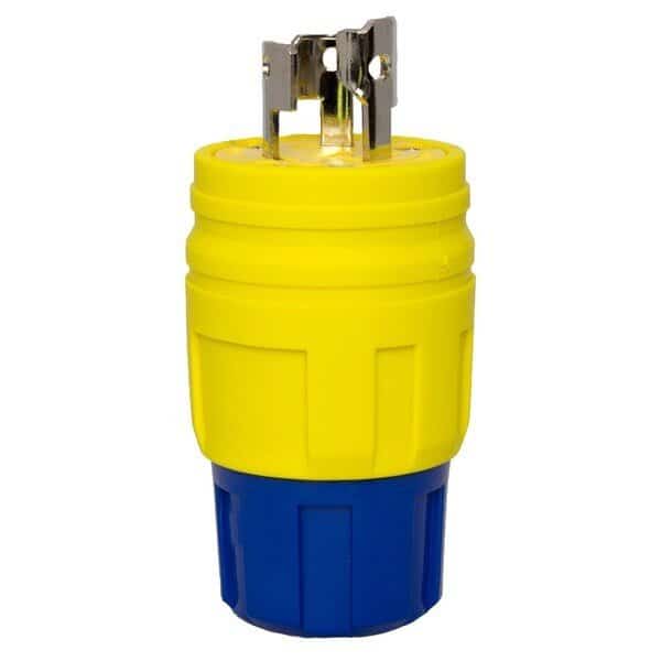 Straight Blade Plug, 6-15P, 15 A, 250V AC, 2 Pole, Grounded