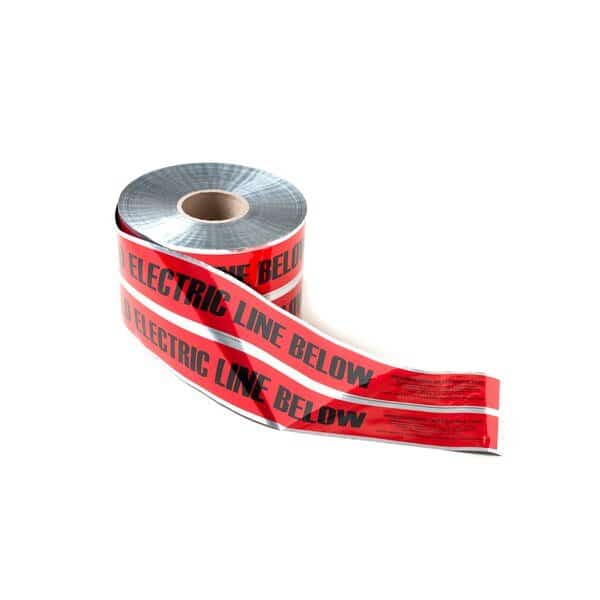 Detectable Marking Tape-Red-6" X 1000'