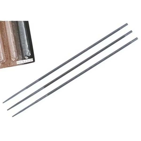 Bahco Round Chain Saw File, 8-13/64" D