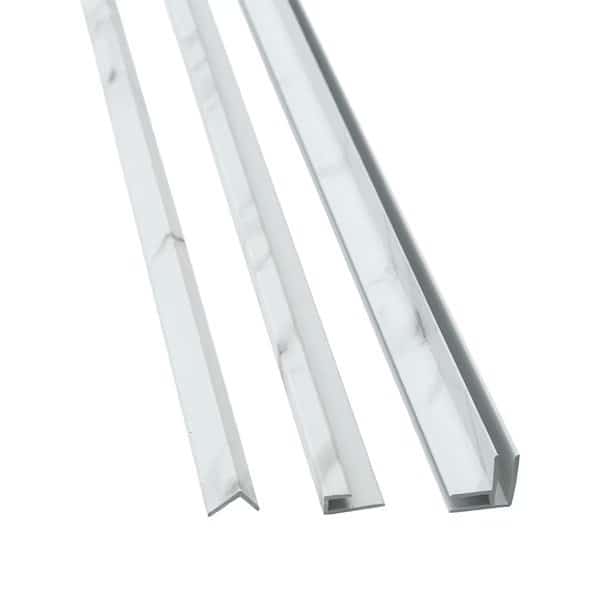 Trim Kit 94"L in Carrara Marble (6 Piece
