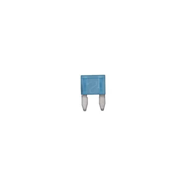 Mini Blade Fuses 15 Amp Blue Type ATM PK5, DISCO, Mfr# 1737PK